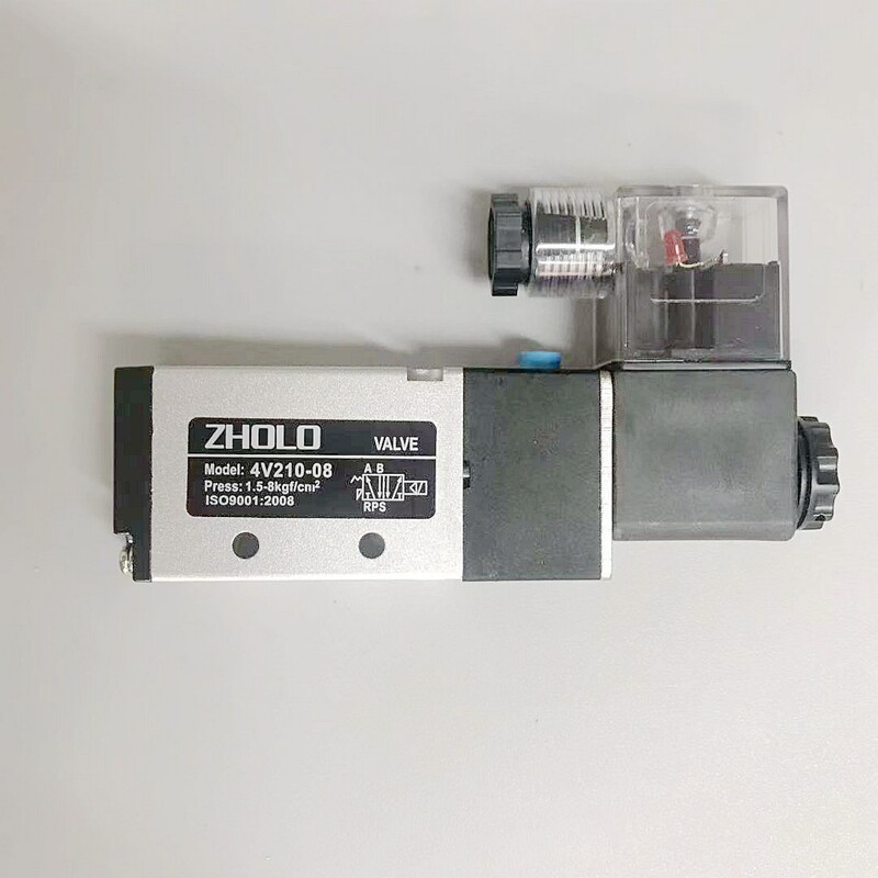 Two - bit five - way import solenoid valve solenoid valve 4V210 - 062 is replaceable