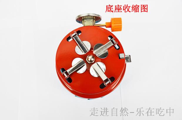Hàng loạt cắm trại ngoài trời cắm trại bếp gió đầu bếp thiết bị dã ngoại sen lò thẻ bếp lò đặc biệt - Bếp lò / bộ đồ ăn / đồ nướng dã ngoại bếp ga dã ngoại