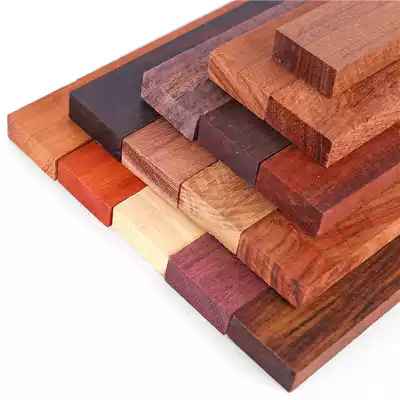 Mahogany small material hairpin hairpin material Mahogany corner material carving material sandalwood material purple sandalwood ebony 18*2 5*1 cm