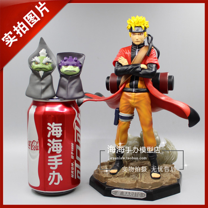 Naruto LS GK Naruto Sage Mode Toad Hand-made Statue Model Ornament