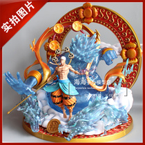 Sea Thief King Can Shine GK Black Pearl Raytheon Island Hand in Hand-made Mega Model Pendulum