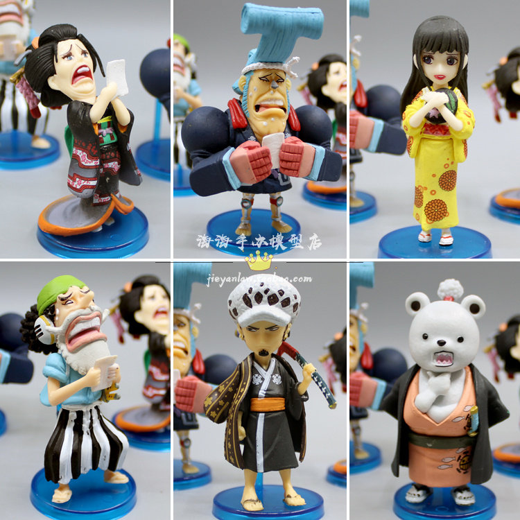 One Piece wcf and the country vol 2 kimono Robin Usopro Frankie Beibo Xiaoju hand-made box model