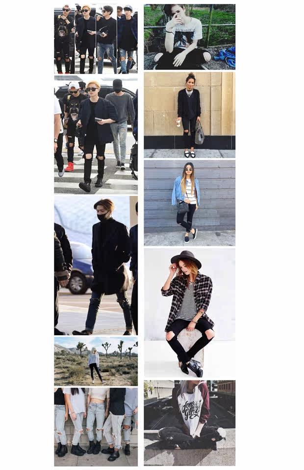 Jeans pour adolescent pieds Slim pour Quatre saisons - Ref 1481751 Image 13