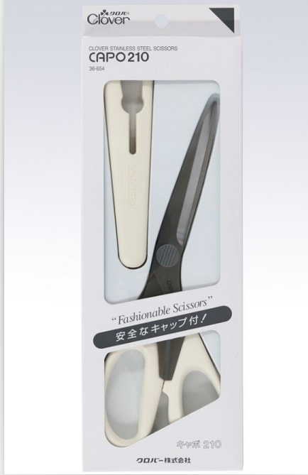 Brothers of the United States*Japanese Coke Like Clothing Cutting Scissors White 21cm(36-654)