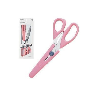 Japanese Coke Clover Clothing Design Cut Sewing Cloth Art Scissors Pink 21CM 36-653