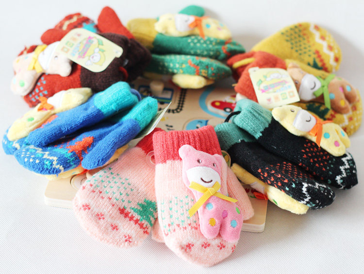 Gants pour enfants en laine - Ref 2146391 Image 9