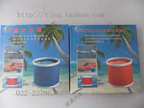 Multipurpose folding telescopic bucket portable bucket 11L folding bucket special for sale