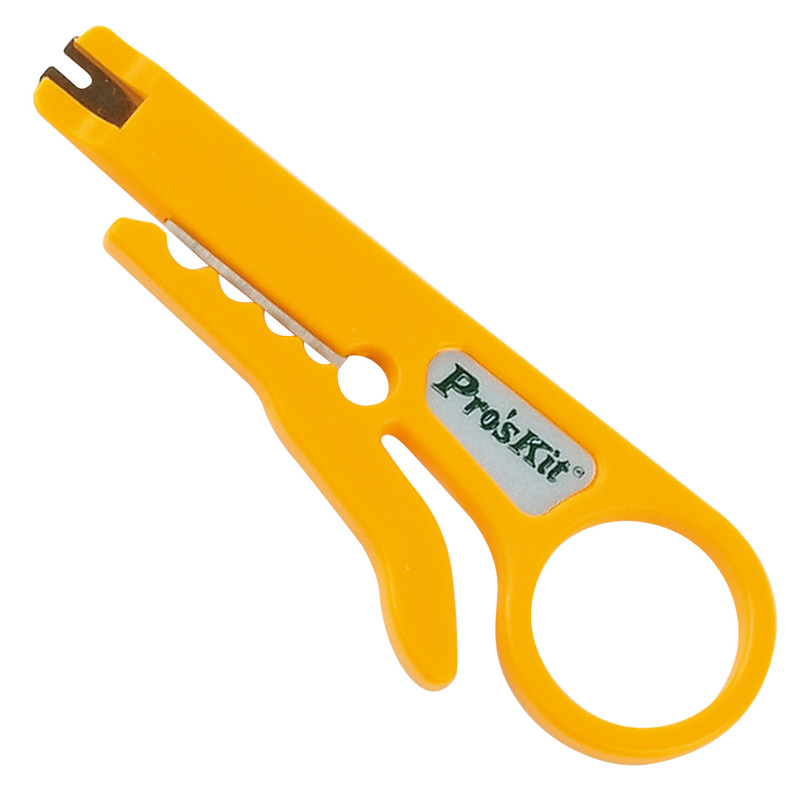 Taiwan Baoworkers Little Yellow Knife 8PK-CT001 Simple Exfoliating Wire Pressure Tool Module Card Wire Knife
