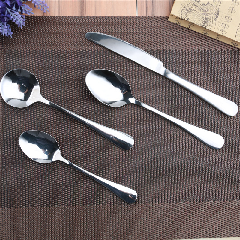 Hongwangda stainless steel tableware 1010 stainless steel tableware MG series stainless steel spoon and fork