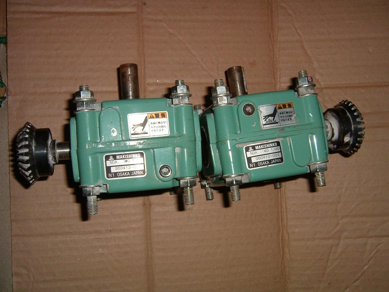 Demolition of Japanese imports makishinko worm gear reducer 1:40 reduction gear reducer speed ratio 1 ratio 40-Taobao