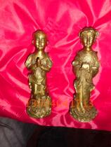 Bronze-made burial goods funerary goods golden boy jade girl child male child