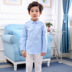 Childrens Mens 2019 mới cậu bé thủy triều phù hợp với phù hợp với bé bé phù hợp với cậu bé nhỏ cậu bé kho báu váy mùa xuân và mùa thu. 