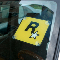 GTA perimeter retrofit car with suction cup R starboard front gear hanging decoration rear glass waterboard car in-car net red piece
