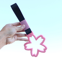 Japan JDM Retrofit Pink Pull Ring Tramway Rings Mob car rear view car tail and inside and outside hanging accessories Diy