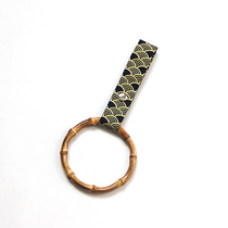 Japanese and wind JDM explosion car rear hanging ring hanging decoration front gear ring JP hand pull ring modification pendant decoration