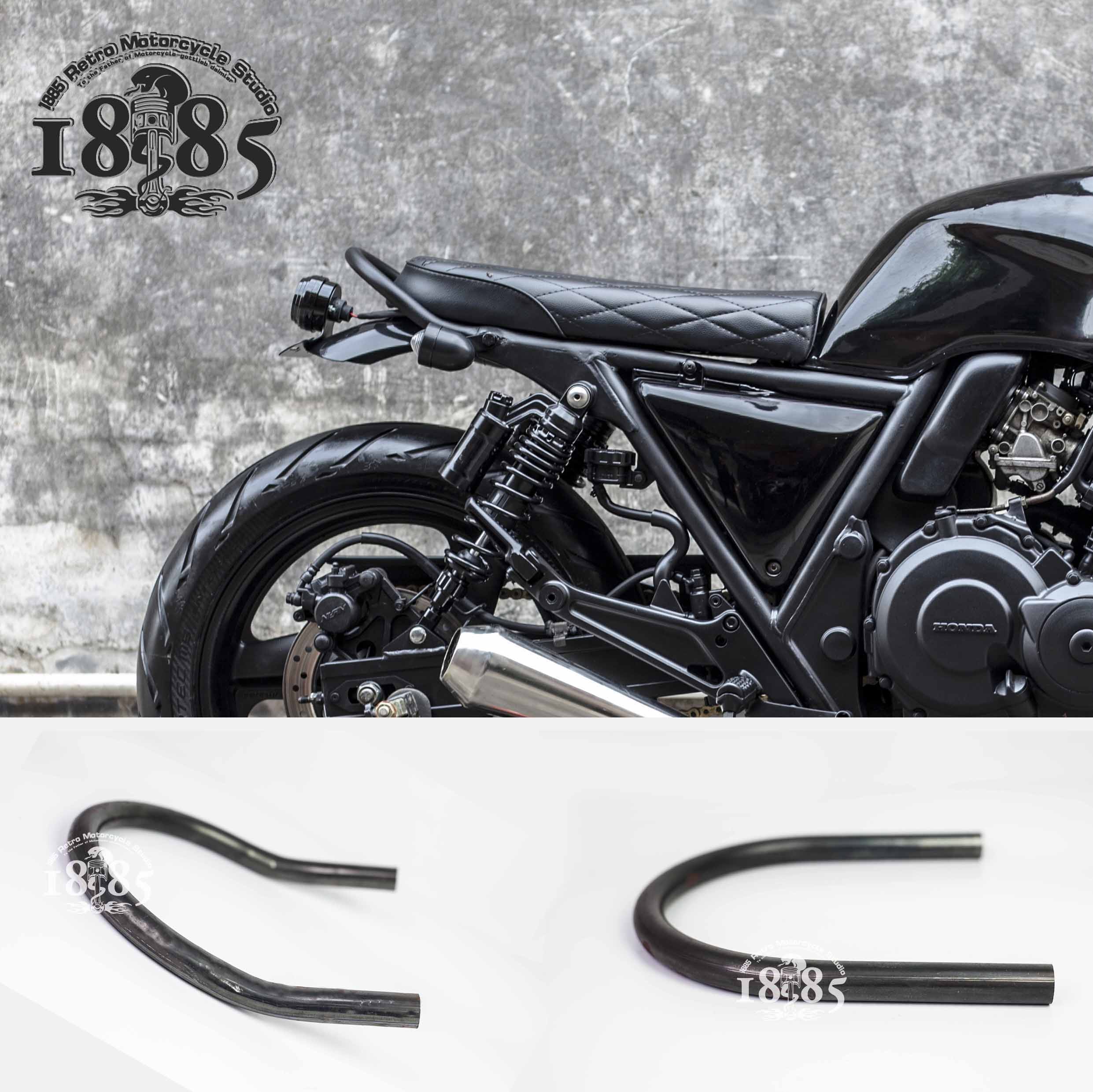 CB400CG125 Locomotive retro-modified tail wing U-type tube bending tube GN125 GN250 retro tail frame