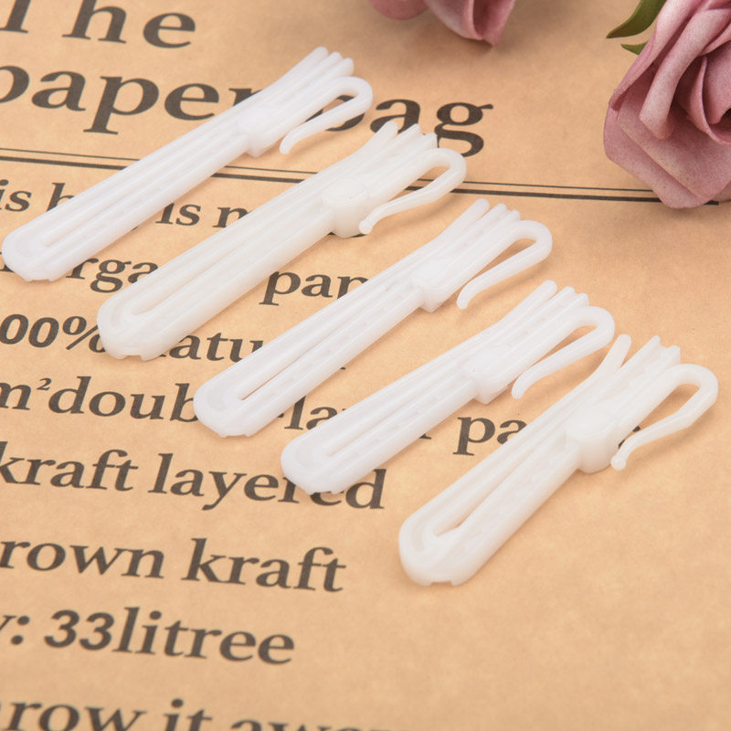 Thickened Korean pleated curtain hook Adjustable telescopic hook Lifting hook Curtain cloth belt accessories Canvas belt hook