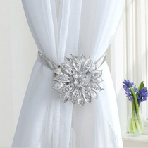 Curtain strap magnet curtain buckle adhesive hook curtain hook curtain accessories tie rope tie rope magnetic non-perforated strap