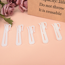 Lifting hook curtain fabric belt hook Korean style liftable curtain hook retractable hook plastic curtain hook accessories