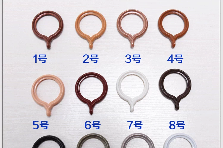 ABS La Mã vòng đệm treo chuông treo chuông Roman nhẫn nhẫn rèm màn vòng La Mã vòng que câm nano - Phụ kiện rèm cửa thanh treo rèm chữ u