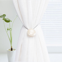 Simple magnet large cat eye curtain buckle magnetic curtain tied hook without installation curtain hook
