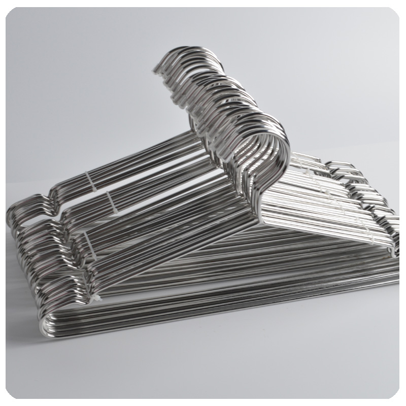 Stainless steel hanger solid clothes hanger