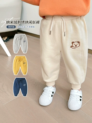 Детские осенние демисезонные штаны для отдыха для мальчиков, 1 лет