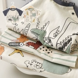 Детский комбинезон для отдыха, футболка с коротким рукавом, детская летняя летняя одежда для мальчиков для девочек, 3 лет