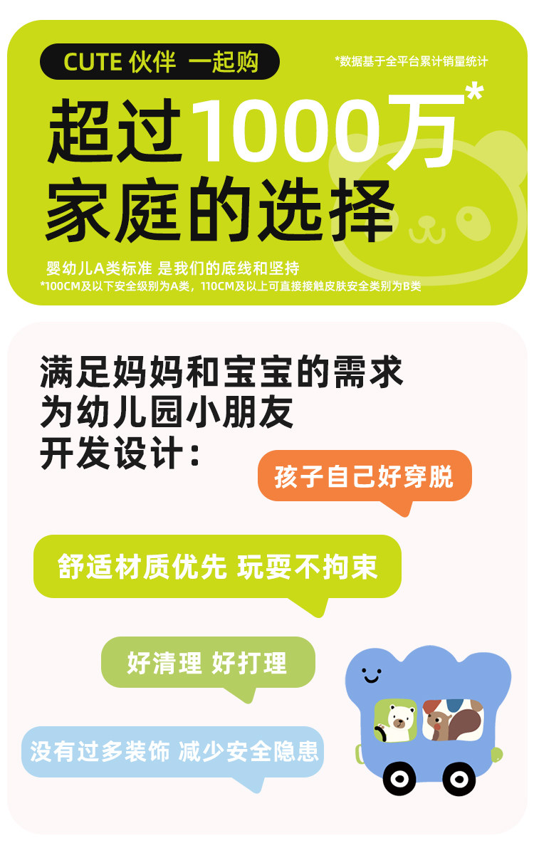 咔咔熊猫儿童长袖t恤男童秋装婴儿春秋衣服女宝宝上衣打底衫童装 — 1
