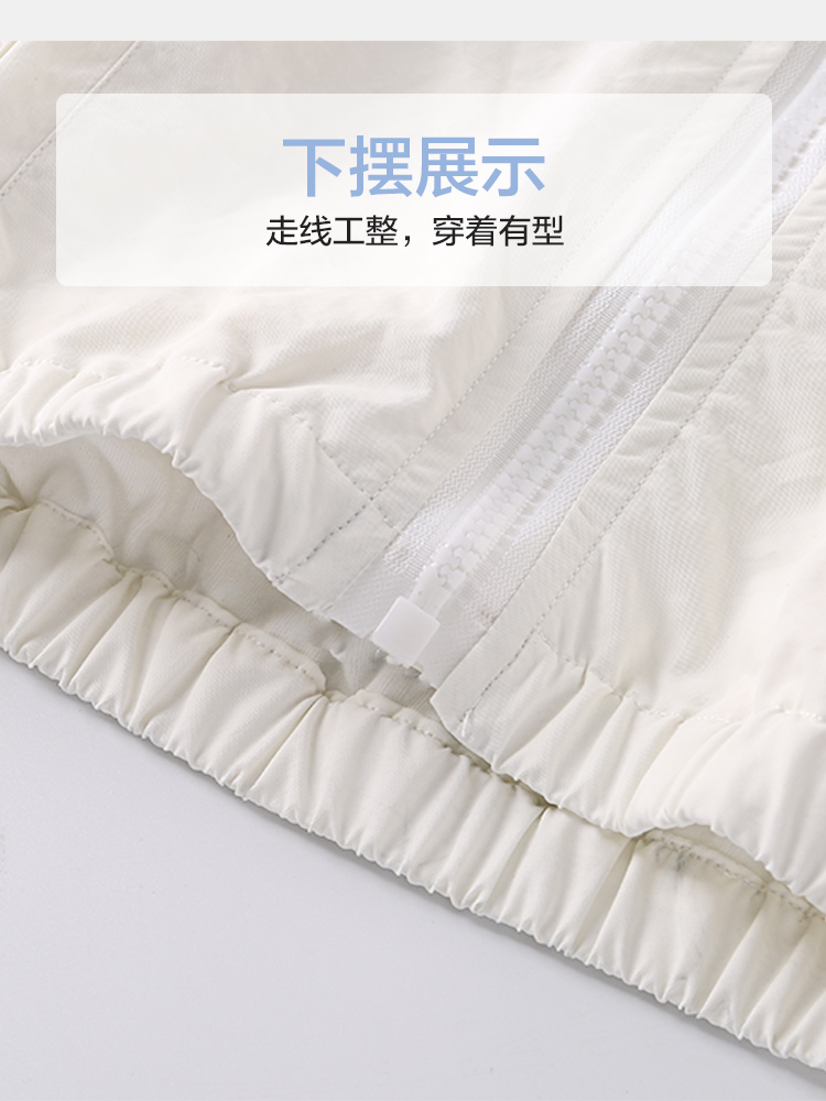 Panda quần áo trẻ em trùm đầu mùa xuân và mùa thu nữ bé trai nam trẻ sơ sinh trẻ sơ sinh 1 tuổi Y3113 áo phao bé gái