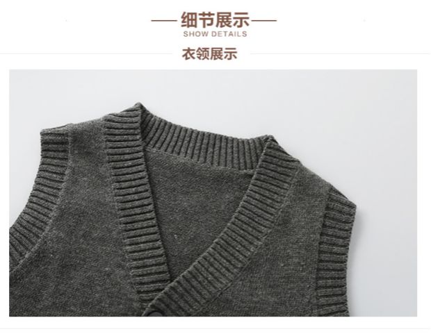 [Giải mã bị hỏng] Áo len cho bé mùa xuân và mùa thu đông xuân bé trai vest bé 1 tuổi 0 bé shop ao khoac tre em dep