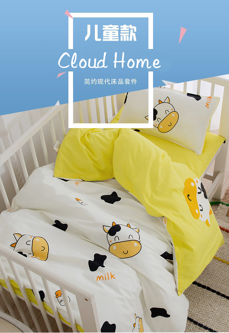 Bé mẫu giáo Quilt ba mảnh Nap Summer bé bộ đồ giường con Nap Child Quilt bộ đặc biệt