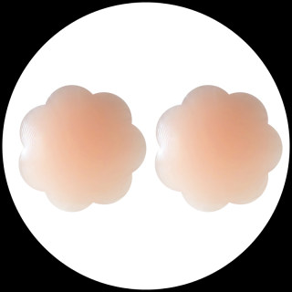 Silicone swimming waterproof breathable nipple patch anti-bulge chest patch anti-exposed nipple patch female thin invisible areola patch