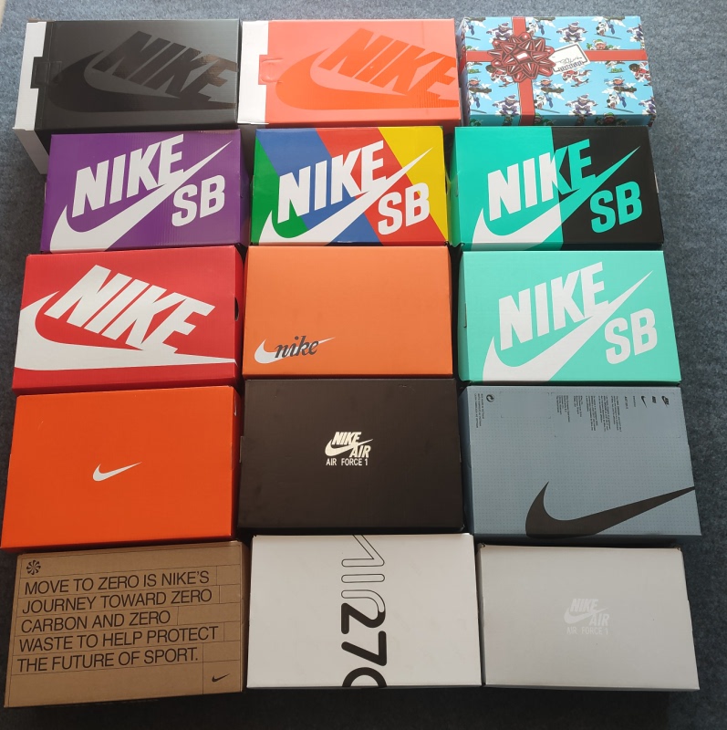 Nk Dunk Shoe Box Air Force One Af1 Packaging Box Eco-Friendly Paper Box Storage Box