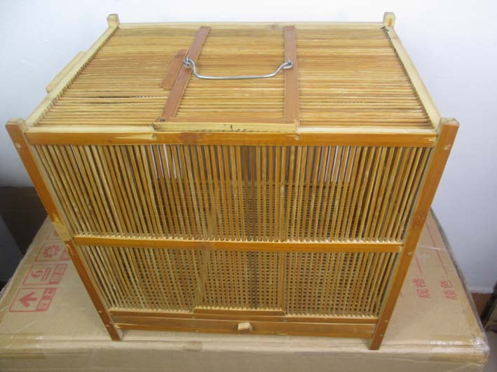 Thrush bird tám chim lồng đồ dùng chim và phụ kiện thức ăn vật nuôi và nguồn cung cấp châu chấu lồng lồng lồng tre thức ăn cho bồ câu