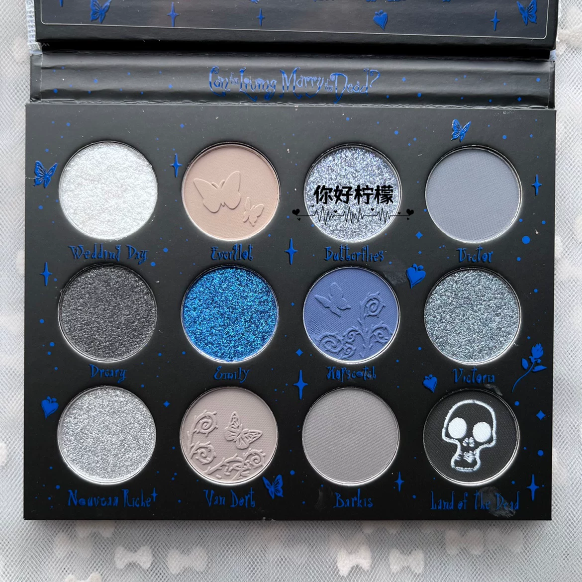 Sheglam corpse bride corpse bride joint eyeshadow palette / highlight