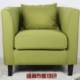 Đơn giản thanh nhỏ sofa căn hộ retro để làm ghế sofa cũ đôi boong vải cửa hàng quần áo sofa ba chỗ ngồi - Ghế sô pha