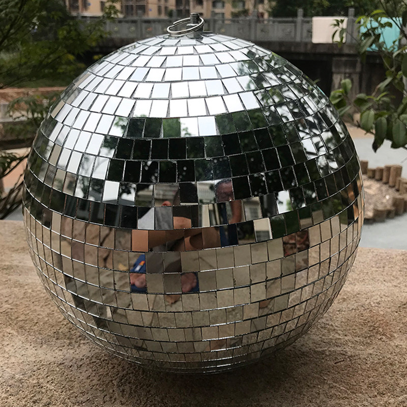 Stage Light Wedding Photography Glass Ball 40cm Mirror Ball Reflecting Ball Rotating Ball Bar KTV Glistening Ball