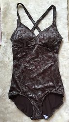 ລະຫັດຫັກຄ່າສົ່ງຟຣີ Diana 2080602U push-up belly slimming and elegant one-piece swimsuit for women L