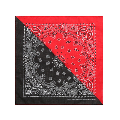 Bandit cashew nuts color matching large square hip-hop headscarf hip-hop hair band riding cover cotton Bandana breathable