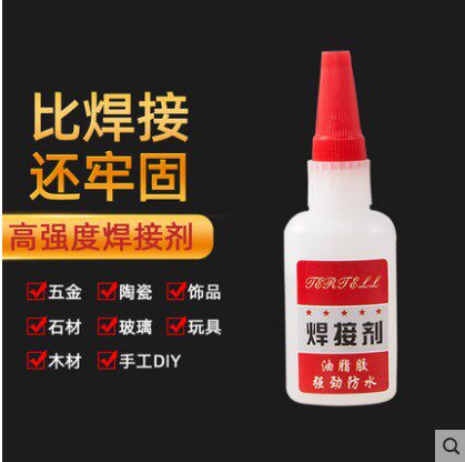 Special quick-drying universal glue for bows