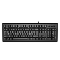 Shuangfeiyan KR85 wired keyboard desktop computer notebook office home game silent waterproof round mouth