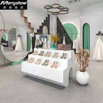 Beauty Elephant Shoes Bag Shop Creative Middle Island Display Table Clothing Store Display Table Rectangular Promotion Desk Clothing Table