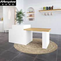 Beauty Elephant Clothing Store Table Middle Placed Running Water Table Display Table Rectangular Womens Clothing Store Middle Island Display Desk Commercial