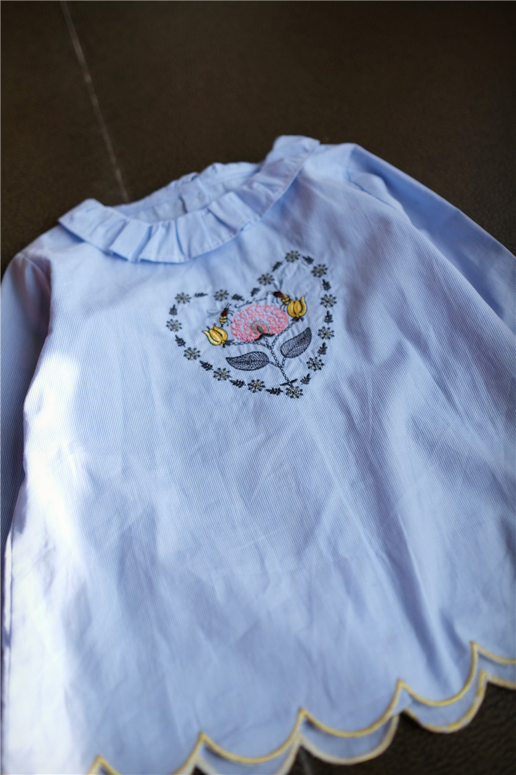 Chemise fille à manche longue - Ref 2087995 Image 15
