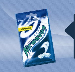 Taiwan original airwaves Wrigley chewing gum - super cool mint flavor refreshing chewing gum bag 28g
