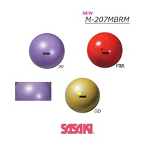 24-year new Japanese Sasaki new gymnastics training ball shiny 17CM rubber ball M207MBRM