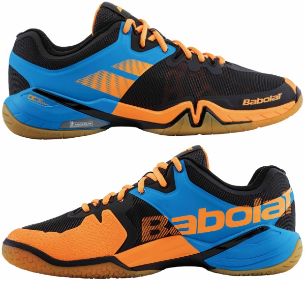 Nhật Bản trực tiếp mail JP phiên bản BABOLAT Bai Baoli giày cầu lông chuyên nghiệp Giày thể thao cho nam và nữ BASF1701 giầy cầu lông lining
