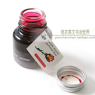 French J HERBIN colourful flower scented pen ink scented ink 30ml