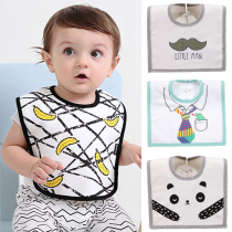 Baby saliva towel cotton towel Cotton Spring and Autumn Winter men and women Baby increase waterproof bib children eat bib